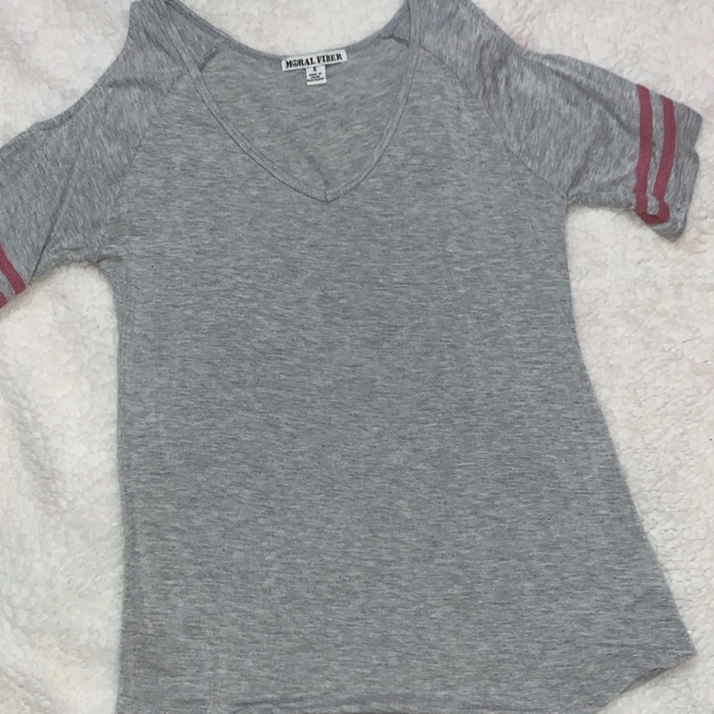 Cut out shoulder top